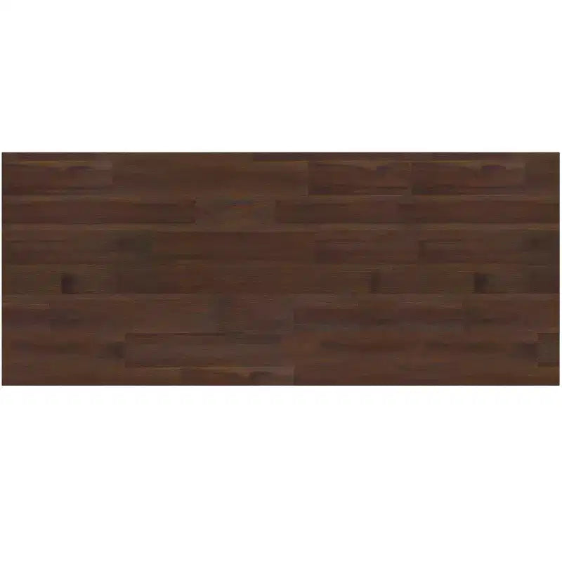 BUFFET 2 PORTES EN BOIS D'ACACIA MASSIF, 104 cm de Large, Rectangulaire, Moderne Industriel, Marron Charbon Vieilli