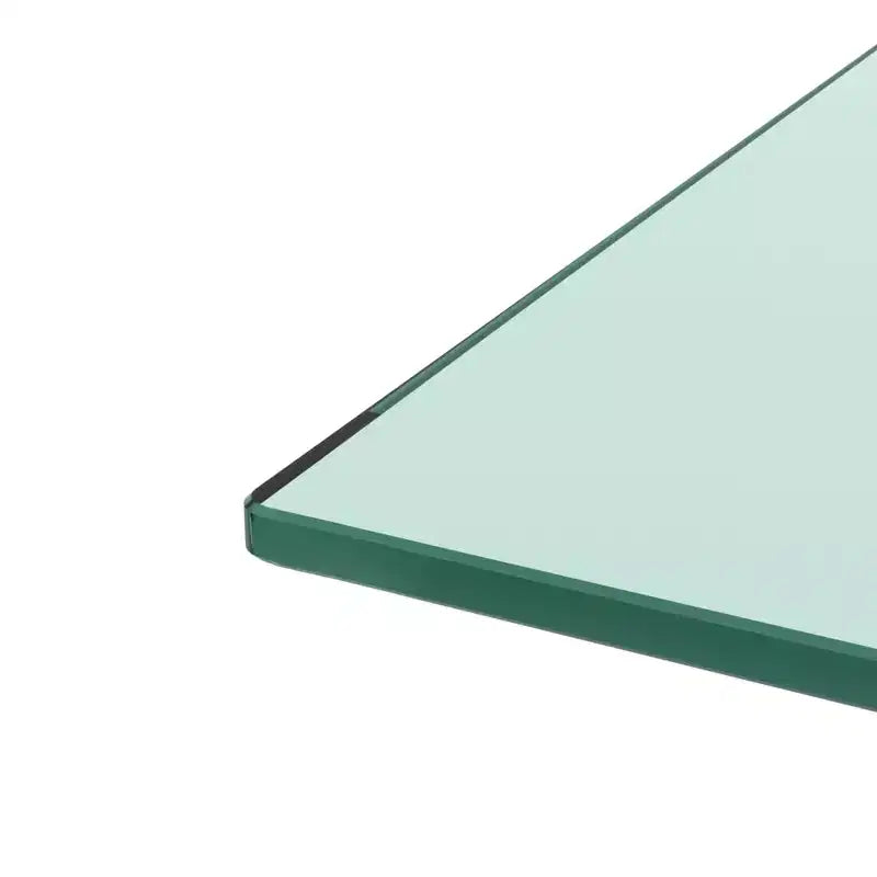 Table basse rectangulaire en verre, table basse transparente, tables basses d'appoint modernes pour salon, meubles de salon
