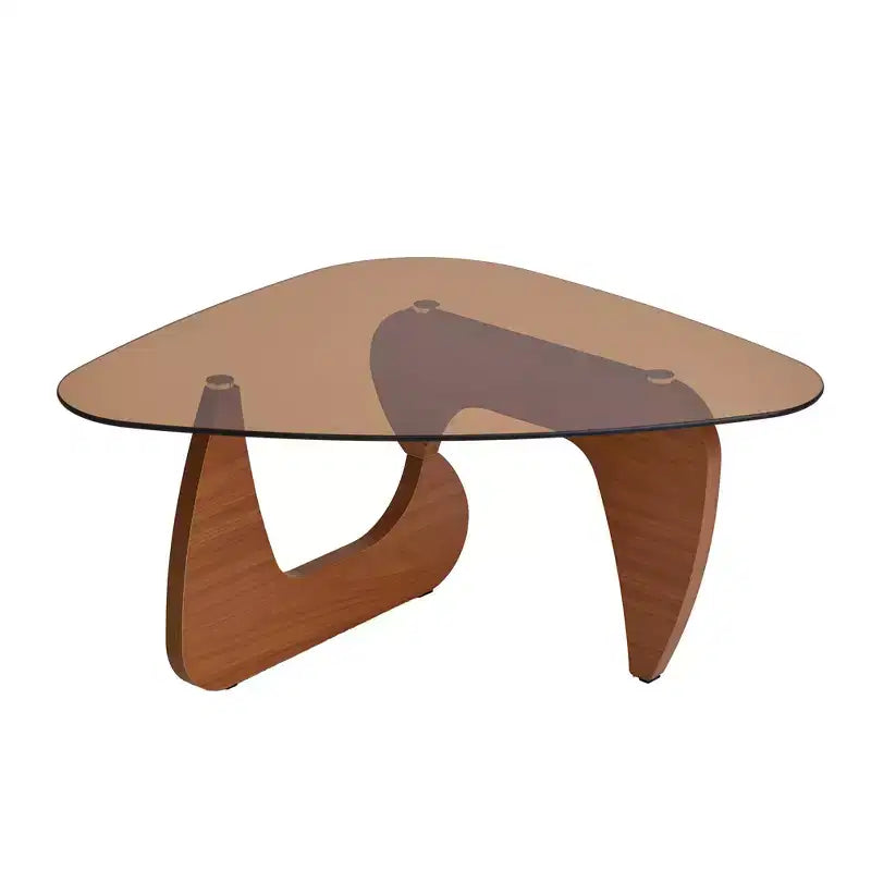 Table basse de salon en bois Century Modern, petite table basse de ferme, marron